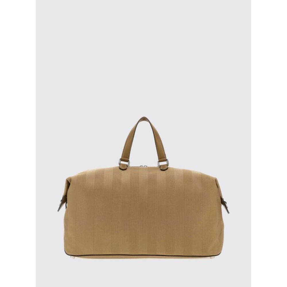 Fendi Men Fendi Ff Monogram Fabric Travel Bag With Detachable Shoulder Strap